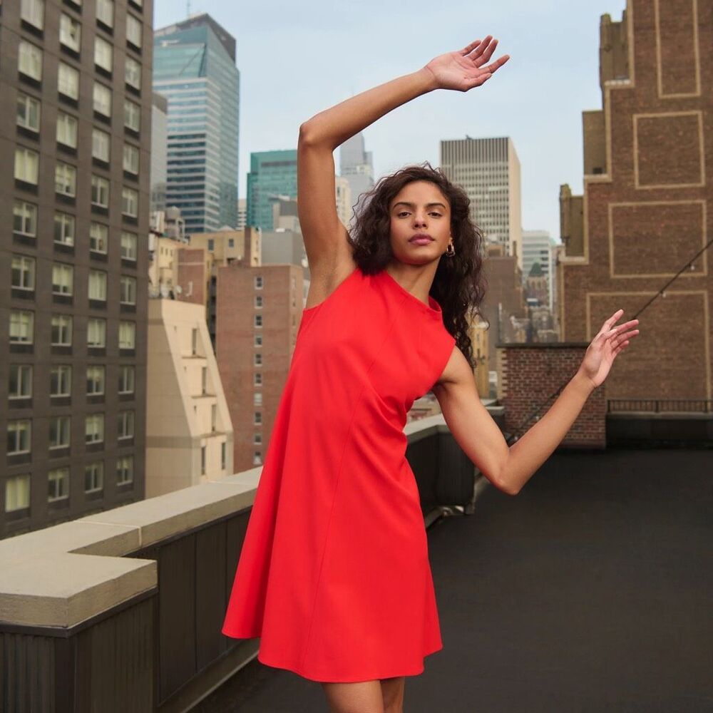 M.M.LaFluer Malala Dress in Flame